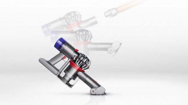 The Dyson V8 Absolute transforms to a handheld in one click